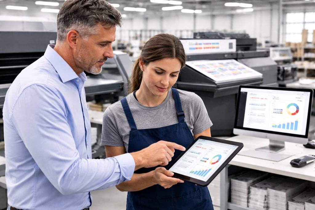 Predictive procurement intelligence for print businesses