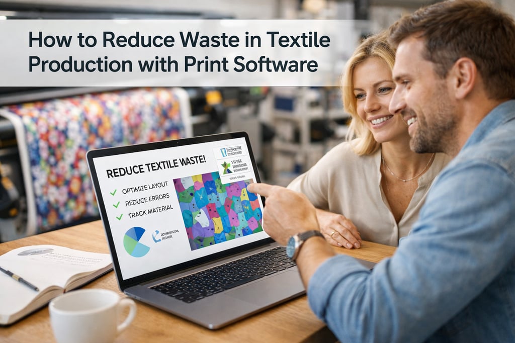 Reduce waste in textile production with software