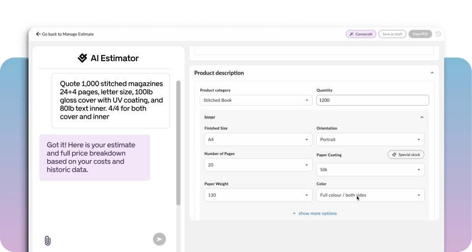 GelatoConnect - How to implement an AI print estimator: a step-by-step guide for 2026
