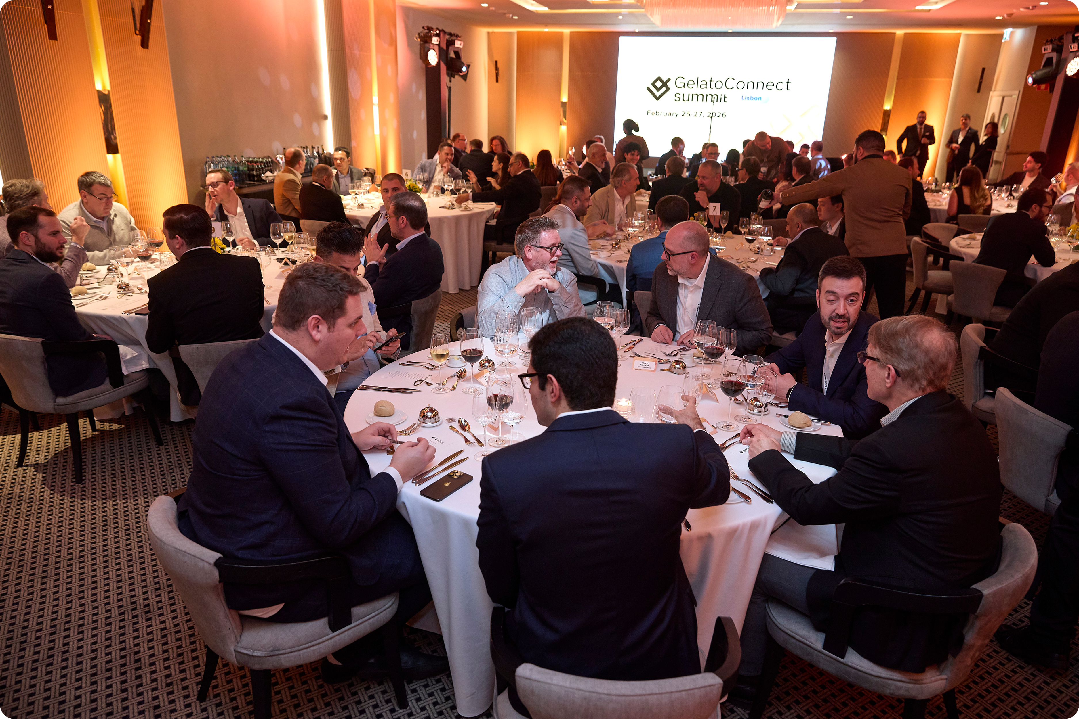 Gelato Connect Summit Lisboa 2026, cena del día 1 (7)