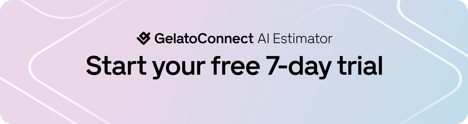 CC-3797 GelatoConnect Website - Estimator - free trial