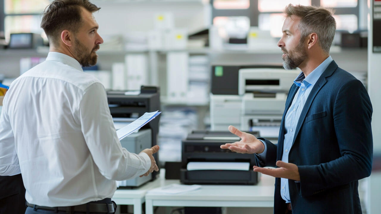 managed print service concept