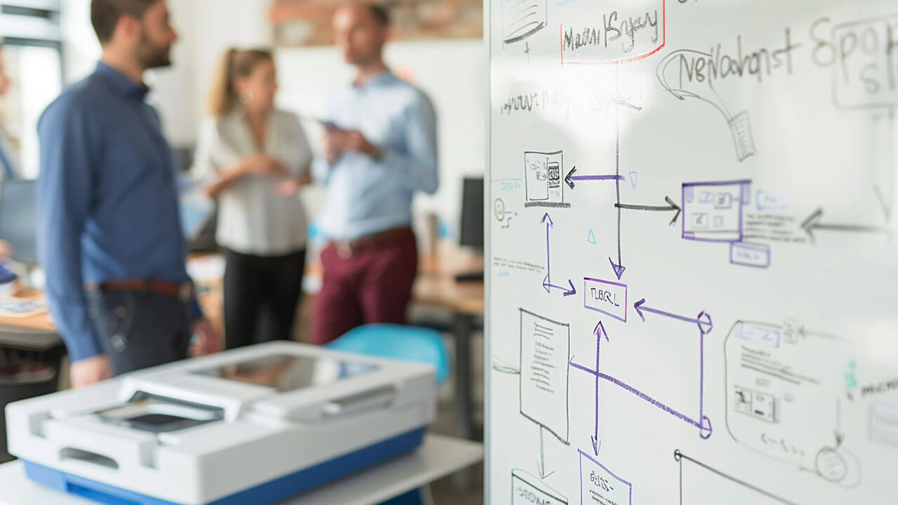 managed print service workflow