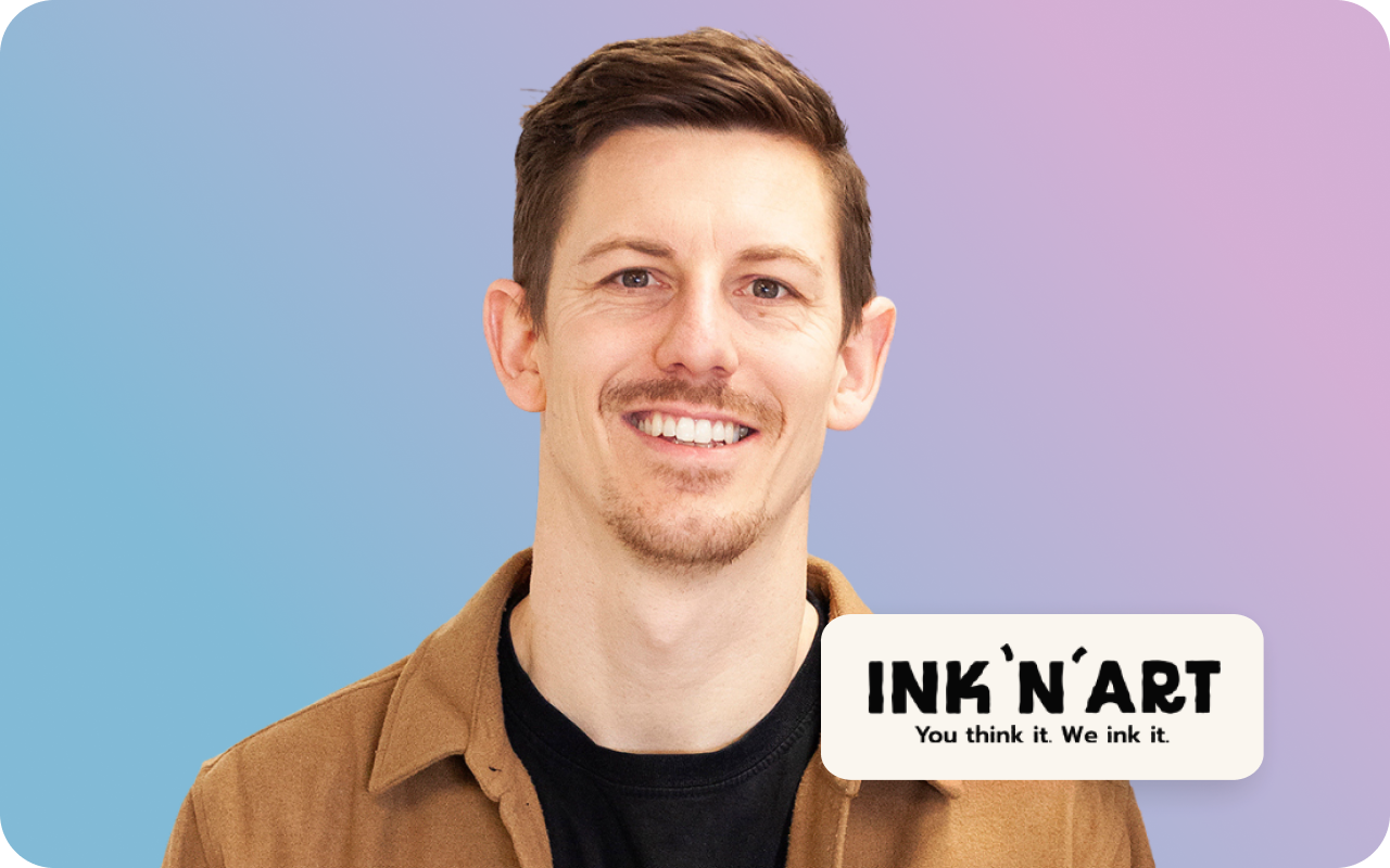 Ink n'Art using GelatoConnect AI Estimator for packaging quotes